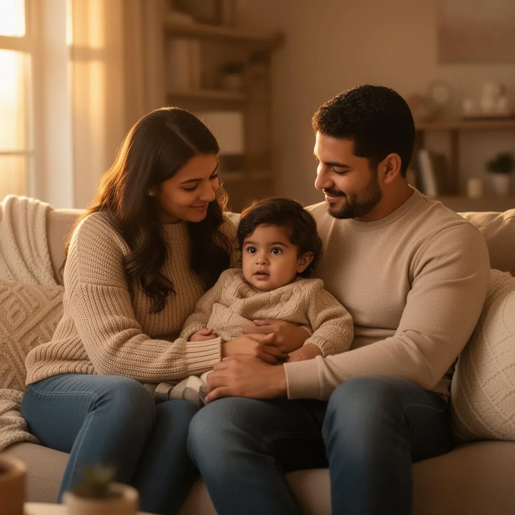 Familia en sesión de terapia familiar online con Ingrid Núñez